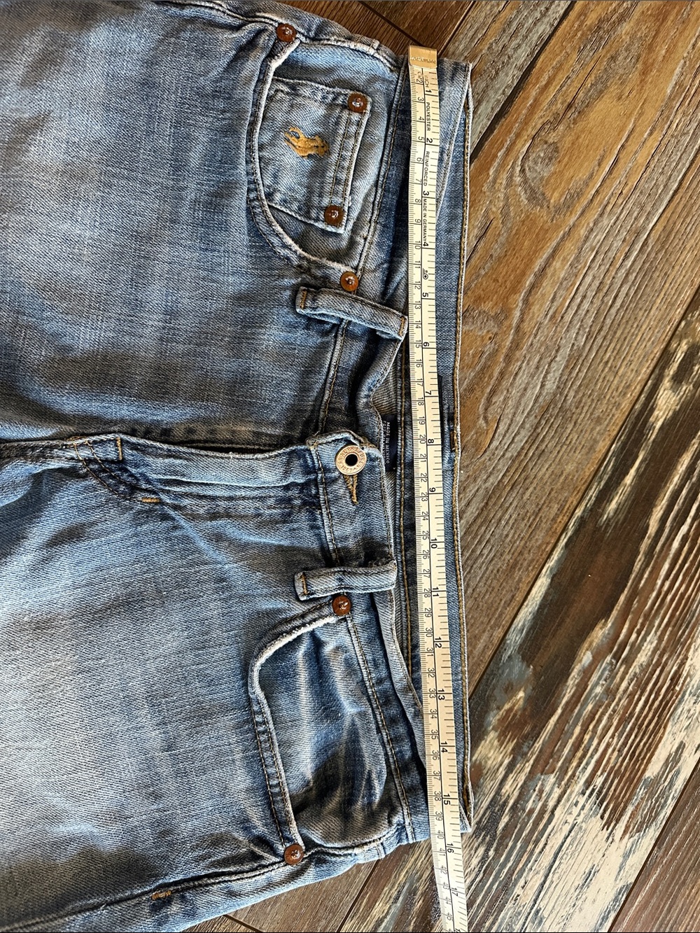 Ralph Lauren Light Blue Denim Women's Shorts - Picture 6 of 7